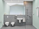 Grohe Bau Rimless poda komplekts +SC vāks ar 5 in 1 rāmi  2