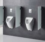 Писсуар верхний подвод Grohe BauCeramic 355x337 mm, h=552 mm, белый 2