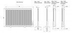 Eļļas sienas radiators ELPE 040 KET H300x900 400W 8