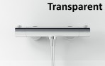 Dušas durvis Supernova SRV2-S/90, profils – satīns / stikls transparen 12