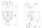 Насос ALPHA2 25-40 N 180 мм DN25 3-18W 230V 50Hz PN10 2