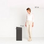 Mусорный ящик Touch Bin,  30 л, Mineral Moonlight Black 2