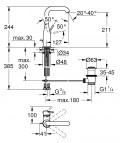 Essence Maisītājs izlietnei L Size, hard graphite 3