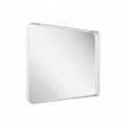 Spogulis ar LED apgaismojumu Strip 800x700, balts