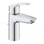 Grohe EUROSMART Смеситель для раковины,  Push-Open, S-SIZE, хром 