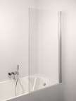Стенка для ванны Estetico 80x150 см, Clear