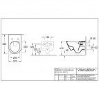 Subway 2.0 direct flush piekaramais WC ar SC SLIM vāku un CeramicPlus 15