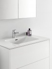 Laufen Pro S izlietne un skapītis, 600x500 mm, 2A, balts matt 9