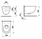 Pro New pods piekaramais Rimless + SC Slim vāks, melns matēts 6