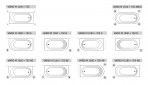 PAA Ванна VARIO M 1560 × 750 mm ABCD, каменная масса, белый 2