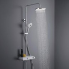 Duravit dušas sistēma Shelf 1050 ar dušas termostatu, hromēts 5