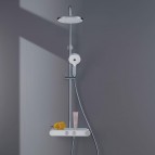 Duravit dušas sistēma Shelf 1050 ar dušas termostatu, hromēts 2