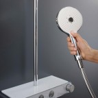 Duravit dušas sistēma Shelf 1050 ar dušas termostatu, hromēts 11