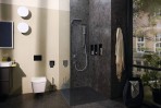 Hansgrohe ShowerSelect Comfort E Vārsts, 3 funkcija, Matt Black 2