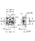 Universāls GROHE Rapido SmartBox, 1/2 3