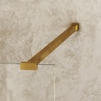 MELINA WALK IN dušas siena MI TWF/1500 mm, gold 2