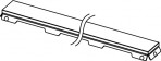 TECEdrainline stikla pārsegs dušas teknei, satinēts balts, 800 mm 3