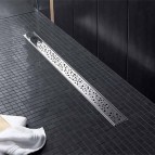 TECEdrainline dizaina režģis “drops”, nerūsējošais tērauds, 1500 mm  2