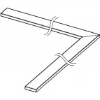 TECEdrainline dizaina režģis “steel II” 90°, 100 x 100 cm 2