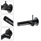 KEUCO IXMO PURE Vienas sviras maisītājs, 265 mm, Matt Black 8