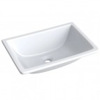 KAME Ilsa izlietne ar HPL virsmu, 121 cm, White moon 2