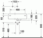 Duravit izlietne Scola 61,5 x 46 cm 3