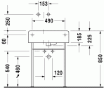 Duravit izlietne Scola 61,5 x 46 cm 4