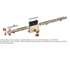 ACO Euroline tekne ar cinkotā tērauda režģi 500 mm, A15 4
