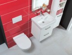 Lyra Plus Design Line izlietne, 500x430 mm, Balta 3