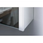 KAME BIG Vannas istabas spoguļskapītis ar 3 durtiņām 120 cm ar LED 2