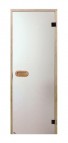 690x1890 mm, Satin/Alder stikla saunas durvis