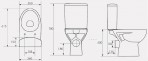 WC kompakts PARVA 010 3/6 ar vāku SOFT CLOSE 2