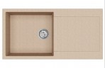 Tesa akmens masas izlietne 100x50 cm ar push-up ventīli, Krāsu izvēle 2