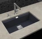 Delicia akmens masas izlietne 74x45 cm ar pop-up ventīli,Krāsu izvēle 11
