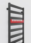 Terma Tehnologie dvieļu žāvētājs VIVO 670x500 mm, Melns matēts 4