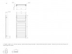 Terma Tehnologie dvieļu žāvētājs VIVO 670x500 mm, Balts matēts 4