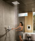 Hansgrohe Raindance E Dušas galva 400/400, 1jet, Gold 3