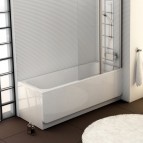 Ravak SETV1 vannas komplekts ar hroma maisītāju 150x70 cm, Balta 2