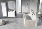 Ravak SETV26 vannas komplekts ar sieniņu white 180x80 cm, Balta 6