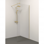 Kaira Gold dušas siena 100x200 cm 
