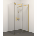 Dušas kabīne Diana Lux Gold 110x110 cm