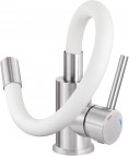 Deante Luno Virtuves jaucējkrāns, Anthracite/ Brushed Steel 2