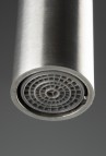 Deante Luno Virtuves jaucējkrāns, Nero/ Brushed Steel 6