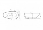Vanna Shila 170x85 cm, mokka 2