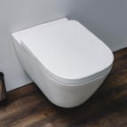Komplekts Rāmis + pods Meda Rimless Silent flush + SC vāks + Taustiņš  4