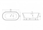 Vanna Uzo 160x80 cm, mokka 5