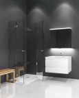 KAME Terra Izlietnes skapis, 100 cm, Matt Black 5