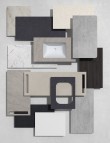 KAME Slim Compact HPL darba virsma 61 cm, Grey Moon 3