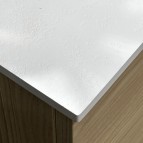 KAME Slim Compact HPL darba virsma 160 cm, White Moon 3