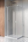 Komplekts NES KDJ II 90x90 cm dušas kabīne + PAA paliknis+ Sifons 18